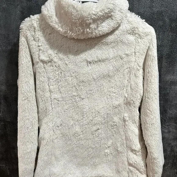 Patagonia Kids Furry White Jacket